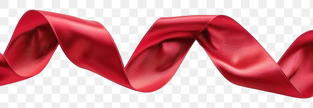 Red Ribbon backgrounds ribbon petal. | Free PNG - rawpixel