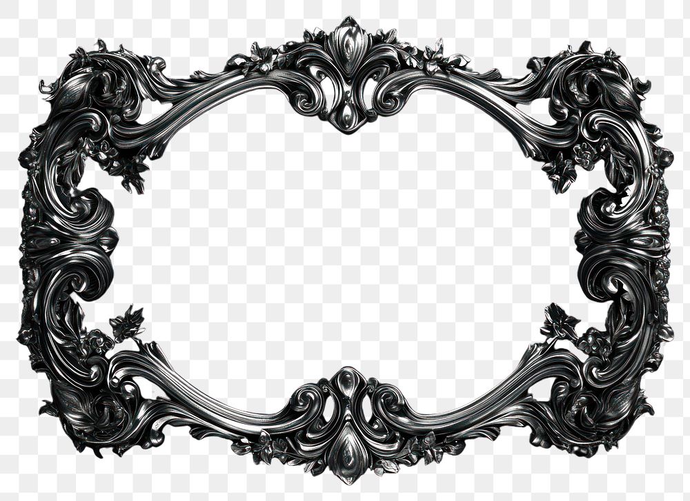 PNG Gothic ornament frame accessories chandelier decorative.