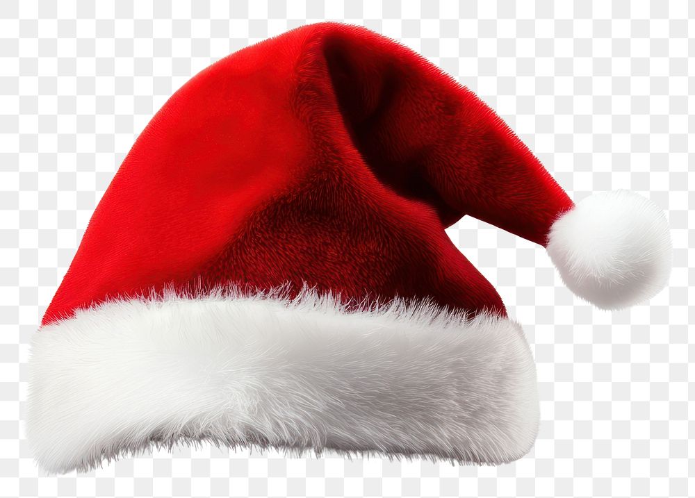 PNG Classic red Santa hat