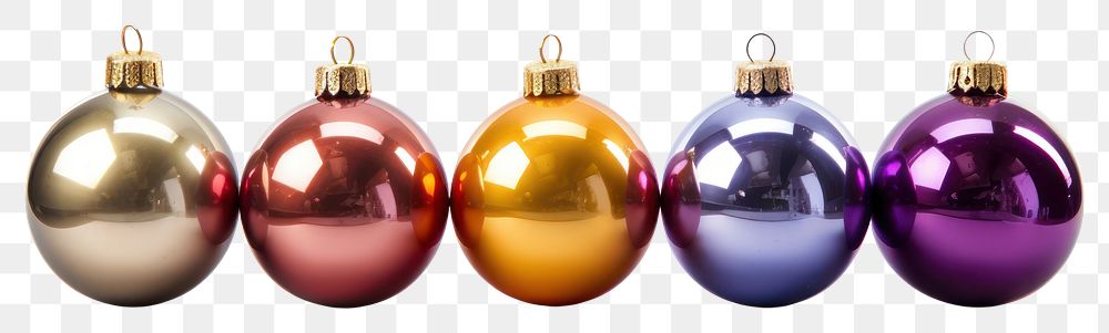 PNG Christmas bulbs ornament sphere purple. 