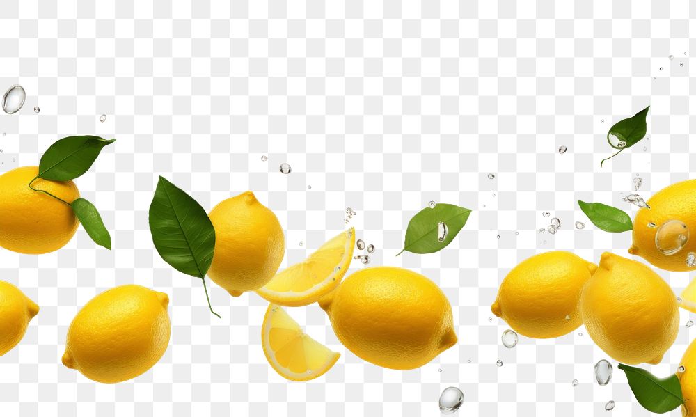 PNG Flying lemons backgrounds fruit plant.