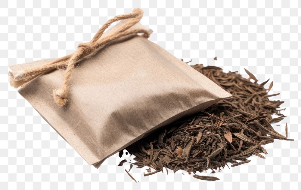 PNG Tea bag spice white background ingredient. 