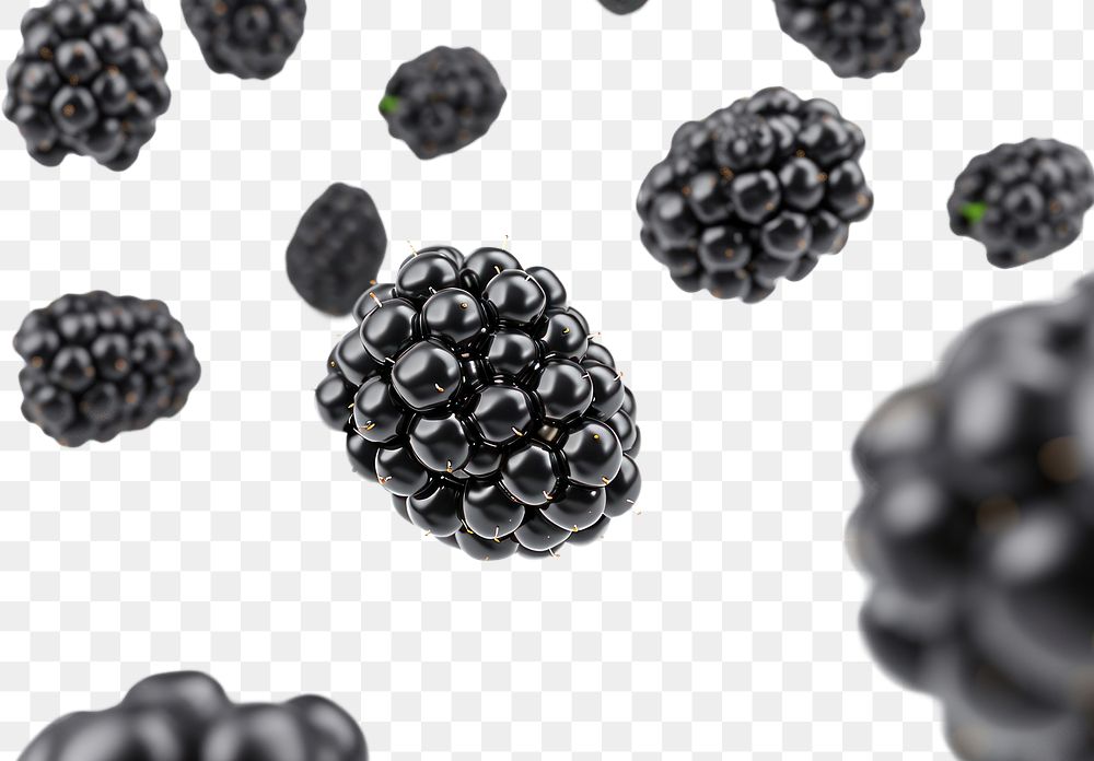 PNG Blackberrys fruit plant food.