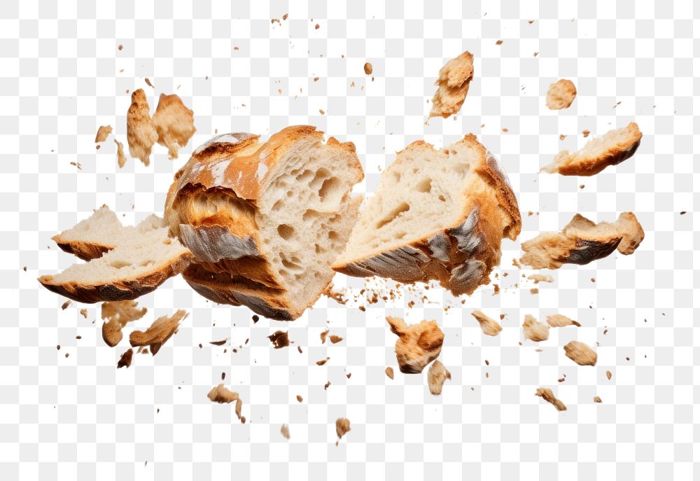 PNG Bread food white background viennoiserie.