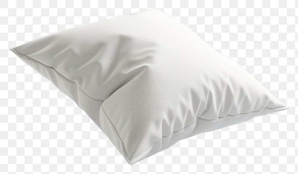 PNG Blank wite cushion mockup pillow home decor.