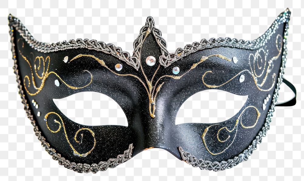 PNG Carnival Venetian mask carnival black venetian mask.