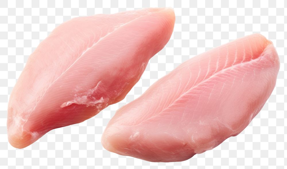 PNG Raw chicken fillets seafood meat 