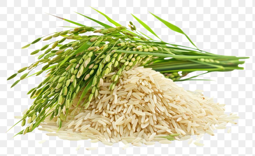 PNG Rice plant food white background.