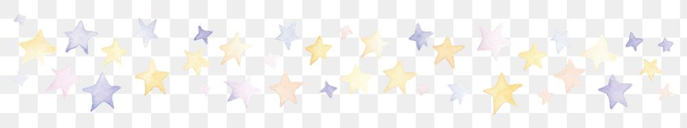 PNG Stars as divider watercolor confetti dynamite weaponry.