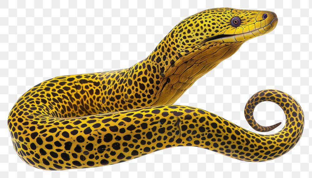 PNG Ribon Moray Eel eel reptile animal.