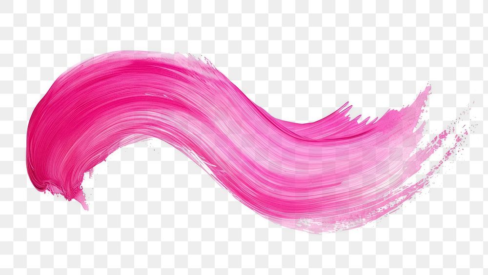 PNG Line abstract brush stroke backgrounds paint pink.