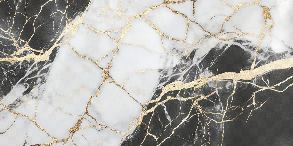 PNG Black and white marble background veins black.