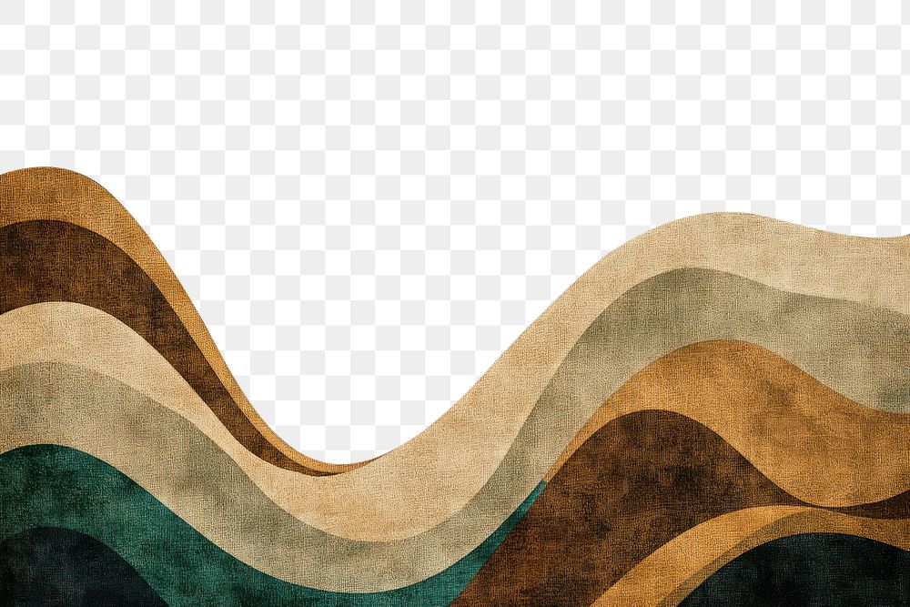 PNG Multicolored linen fabric in the shape of waves texture racket sports.