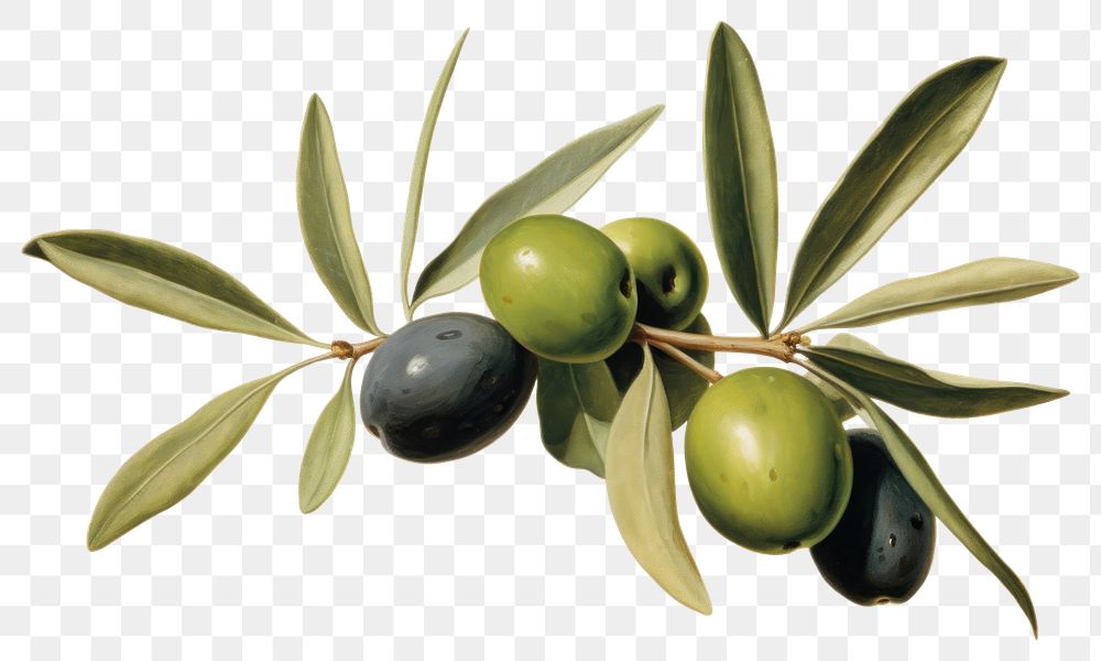 PNG Olive plant food leaf.