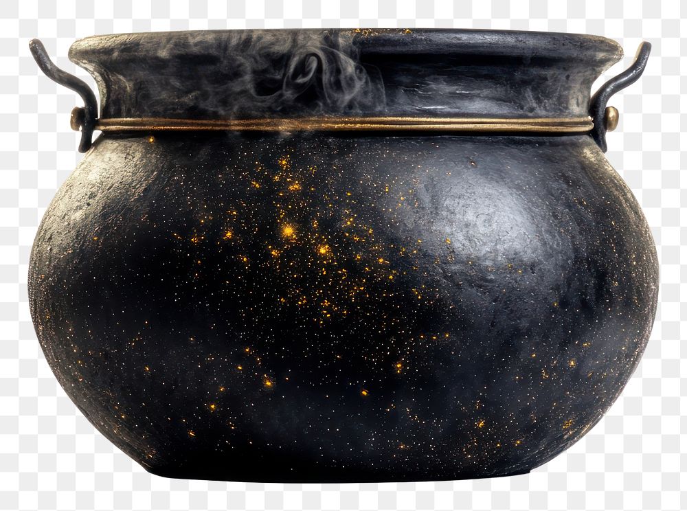 PNG Cauldron pot potion steam.