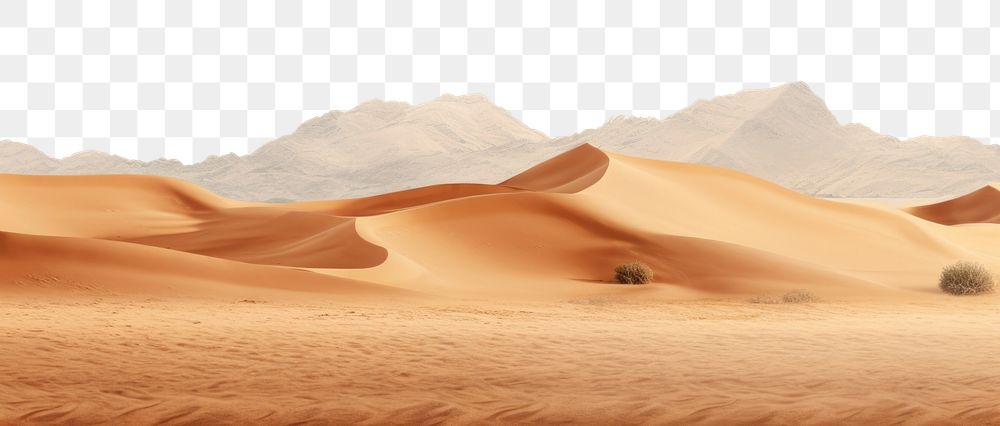 PNG Desert hills outdoors horizon nature.