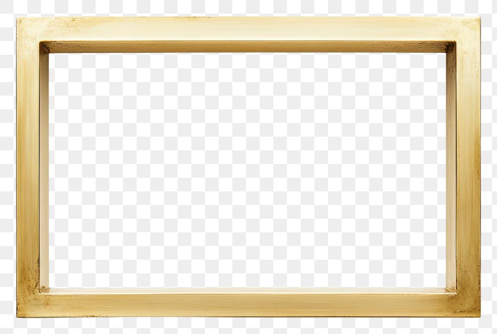 PNG Minimal modern gold frame minimalist elegant.