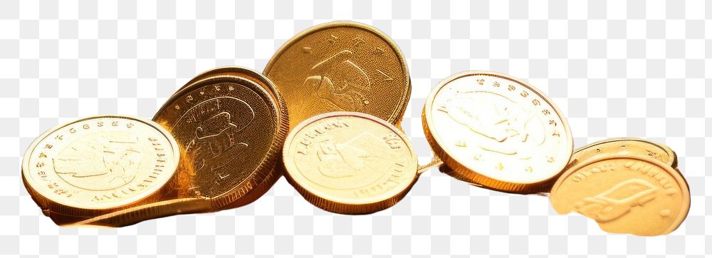 PNG Gold Coins coin backgrounds light. 