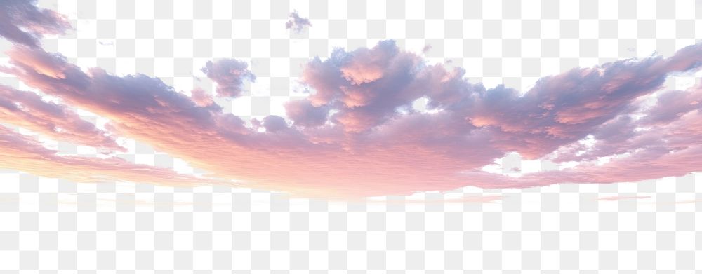 PNG Evening pastel sky clouds nature cloudscape.