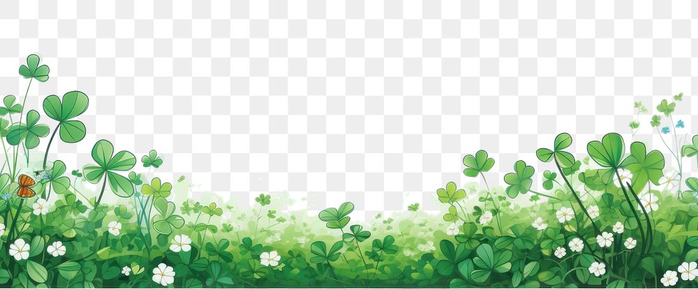 PNG Clover hat field backgrounds outdoors pattern.