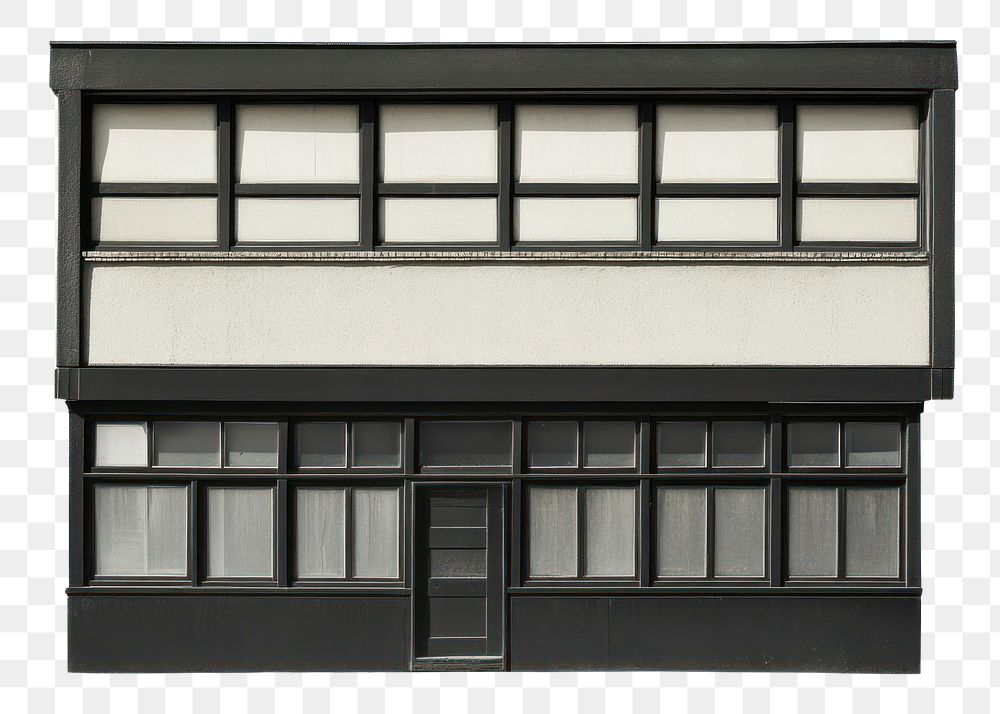 PNG Vintage building window white contemporary.