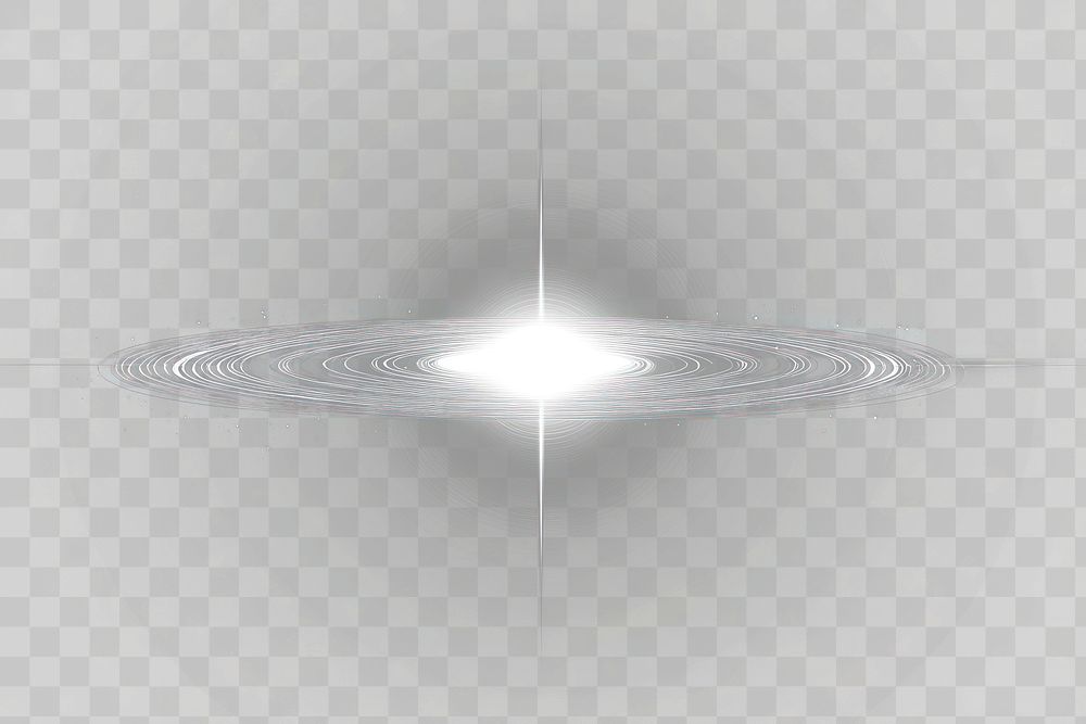 PNG An isolated white blink light effect outdoors nature flare.