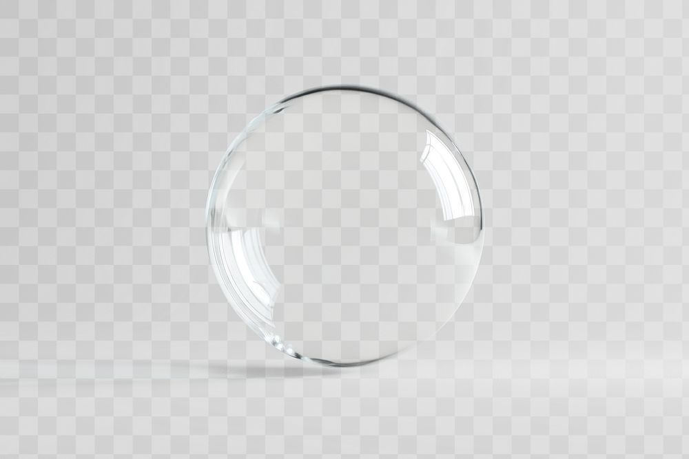 PNG A few transparent bubble floating sphere contemporary minimalist.