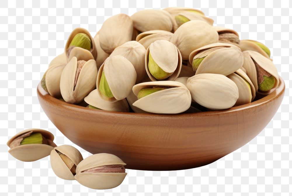 PNG An unbleached pistachio nuts vegetable plant food.