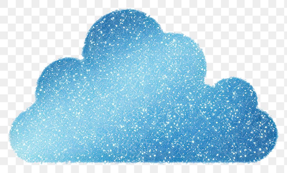 PNG Blue cloud icon backgrounds white background abstract.