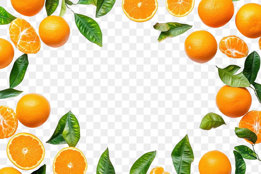 PNG Oranges background produce fruits.