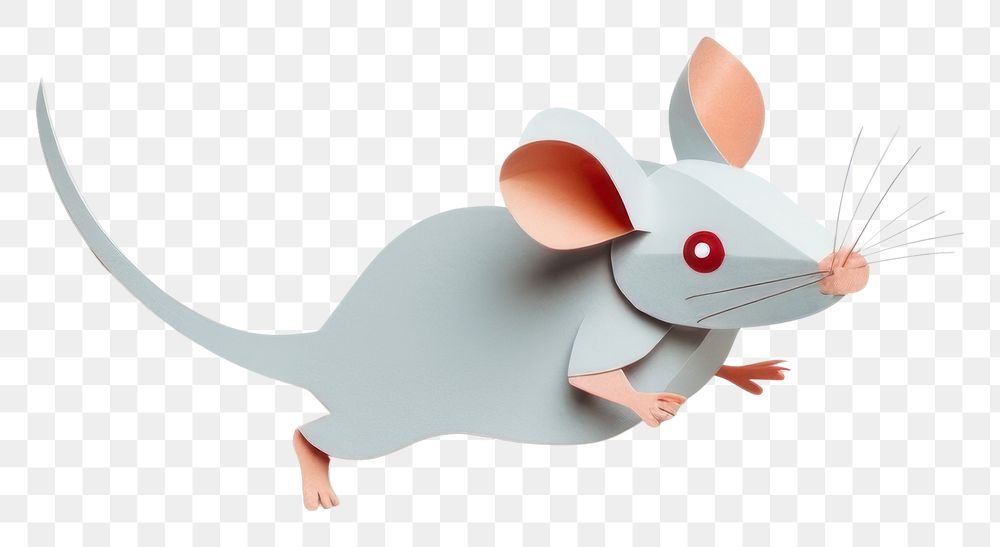 PNG Mouse running rat animal rodent.