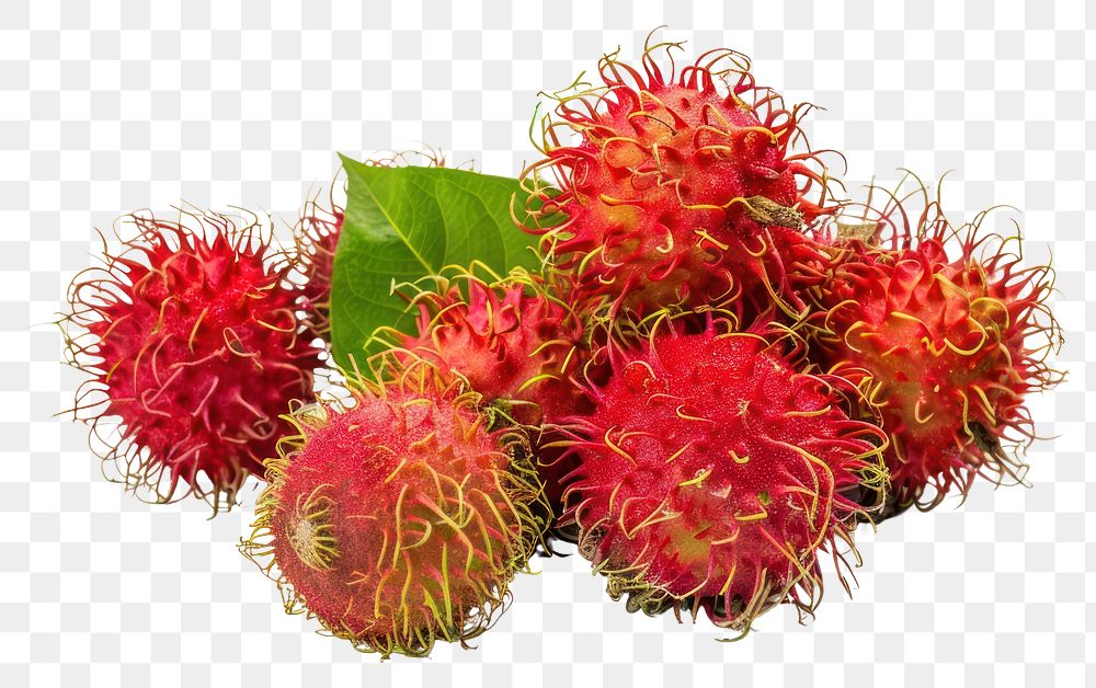 PNG Photo of rambutan chandelier produce fruit.