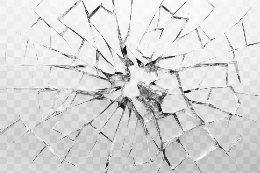 PNG Backgrounds glass shattered glass destruction. 