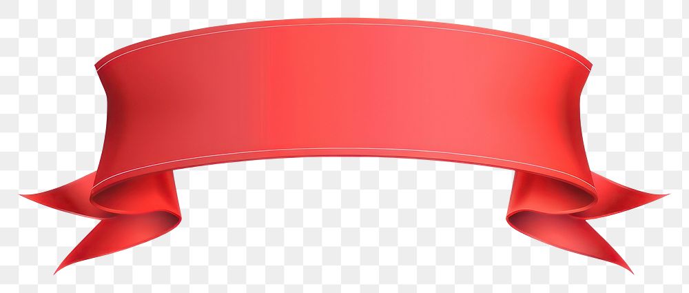 PNG Rectangle Red banner illustration ribbon vector.