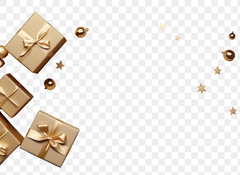 PNG Backgrounds decoration christmas gift. 