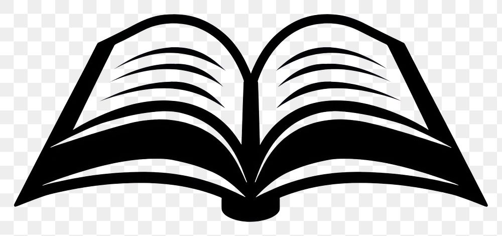 PNG Open book icon illustration reading symbol.