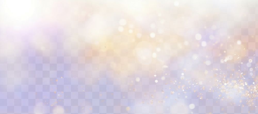 PNG White bokeh background particles abstract glitter.