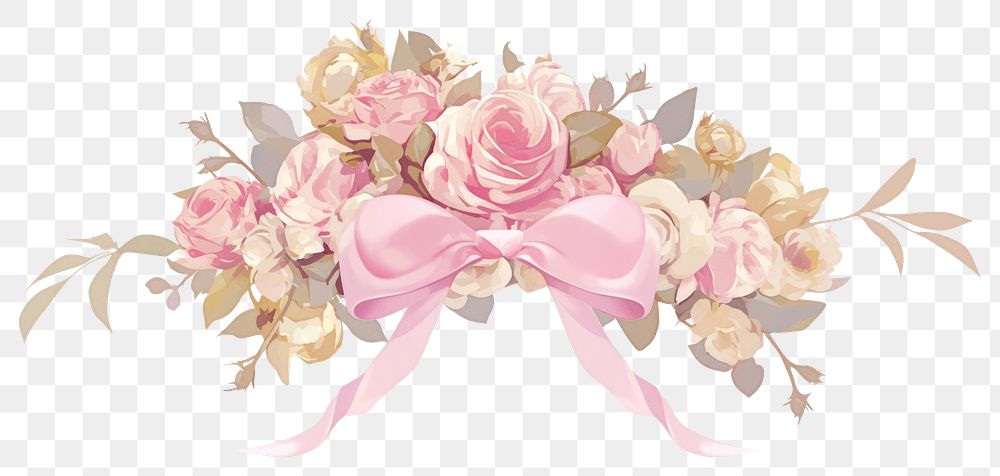 PNG Rose art illustration romantic.