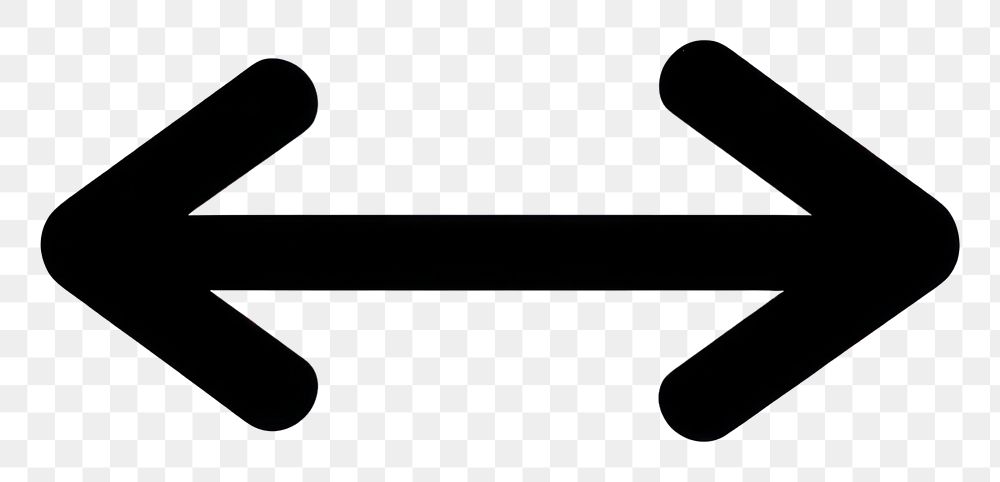 PNG Arrow junction icon symbol black sign.