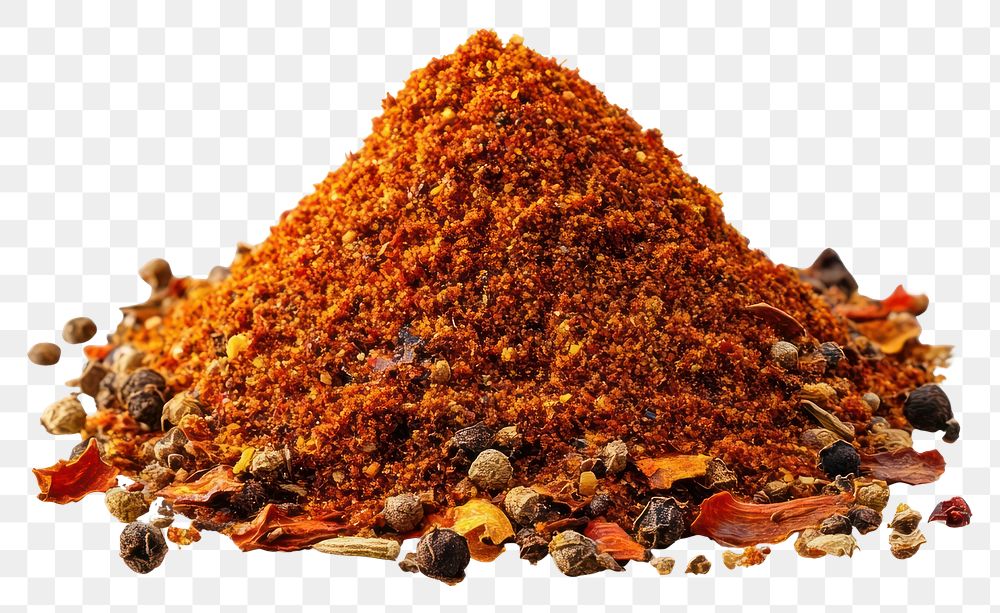 PNG Real pile of spice spices food ingredients.