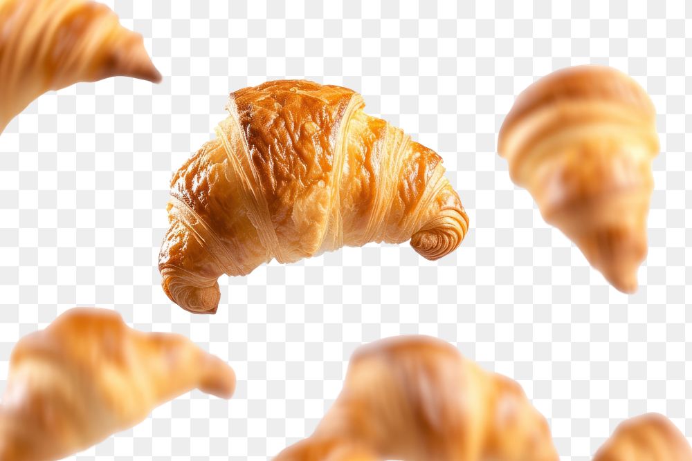 PNG Croissants bread food 