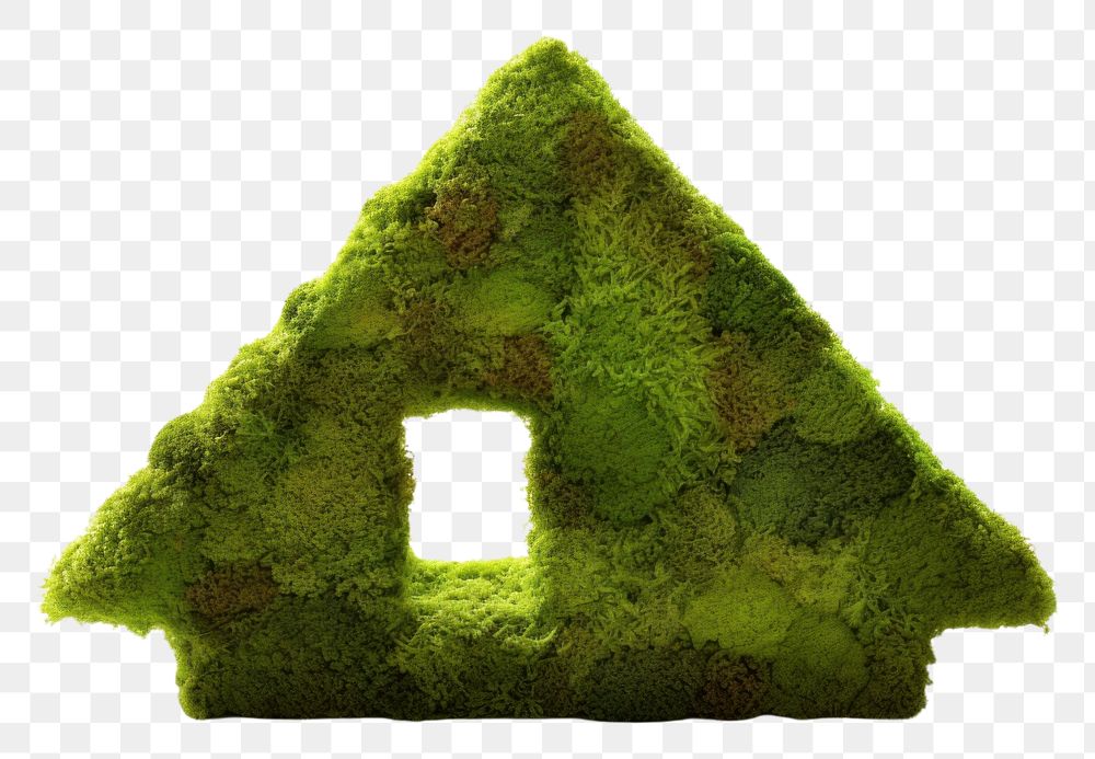 PNG House icon moss plant shape.