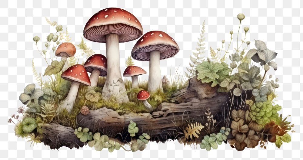 PNG Mushrooms fungus nature agaric.