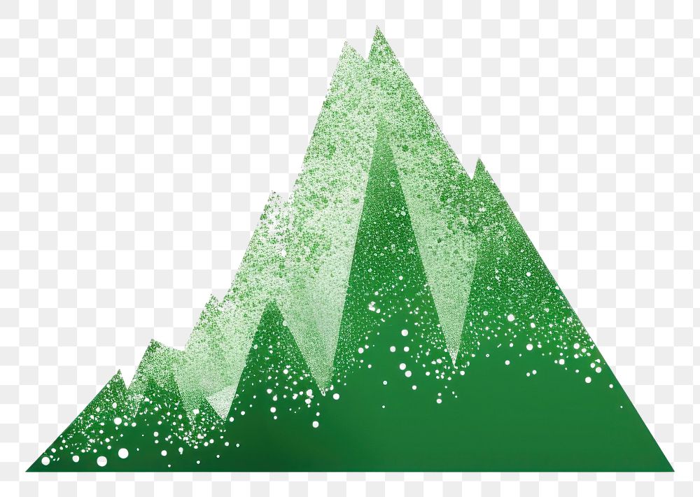 PNG  Mountain icon shape green white background. AI generated Image by rawpixel.