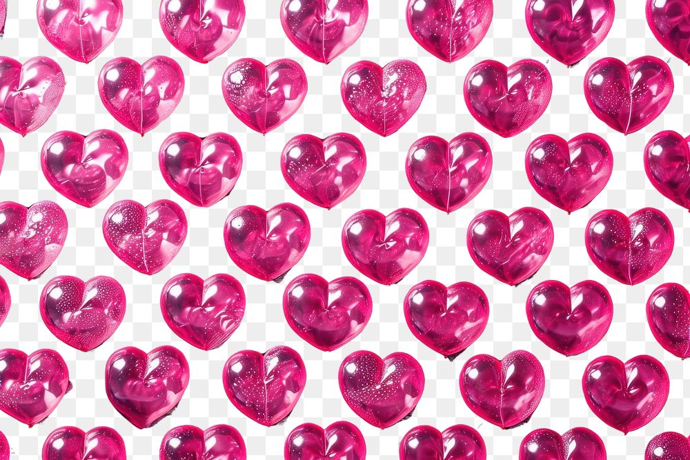 PNG Backgrounds pattern heart pink.