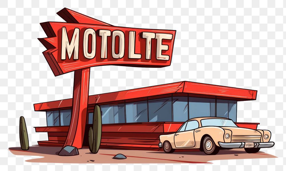 PNG  Motel vehicle car transportation.