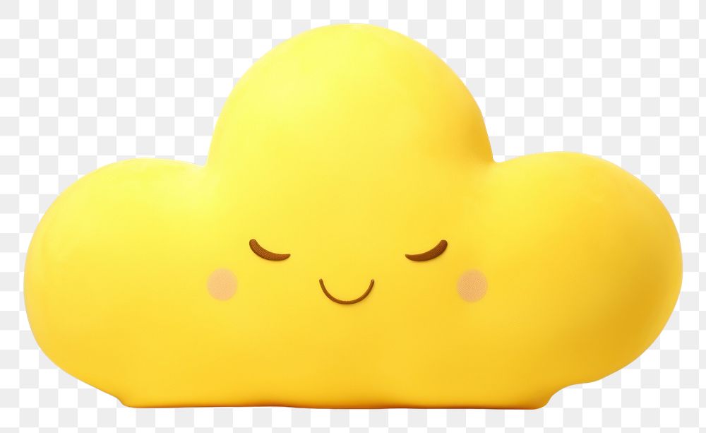 PNG Dreams yellow star cloud anthropomorphic investment relaxation. 