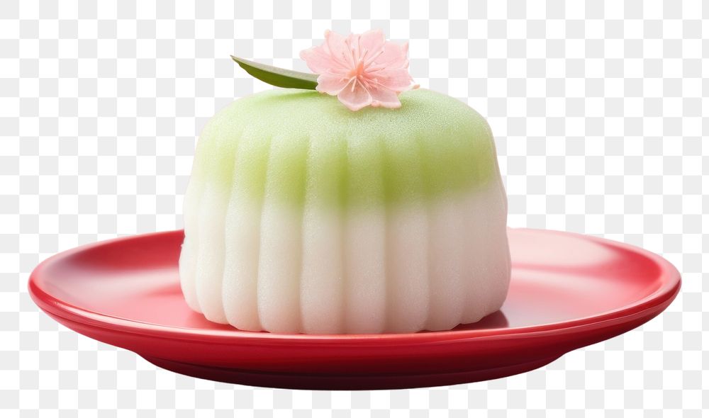 PNG  Wagashi dessert plate food. AI generated Image by rawpixel.