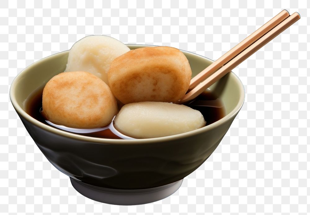 PNG  Oden chopsticks food bowl. AI generated Image by rawpixel.