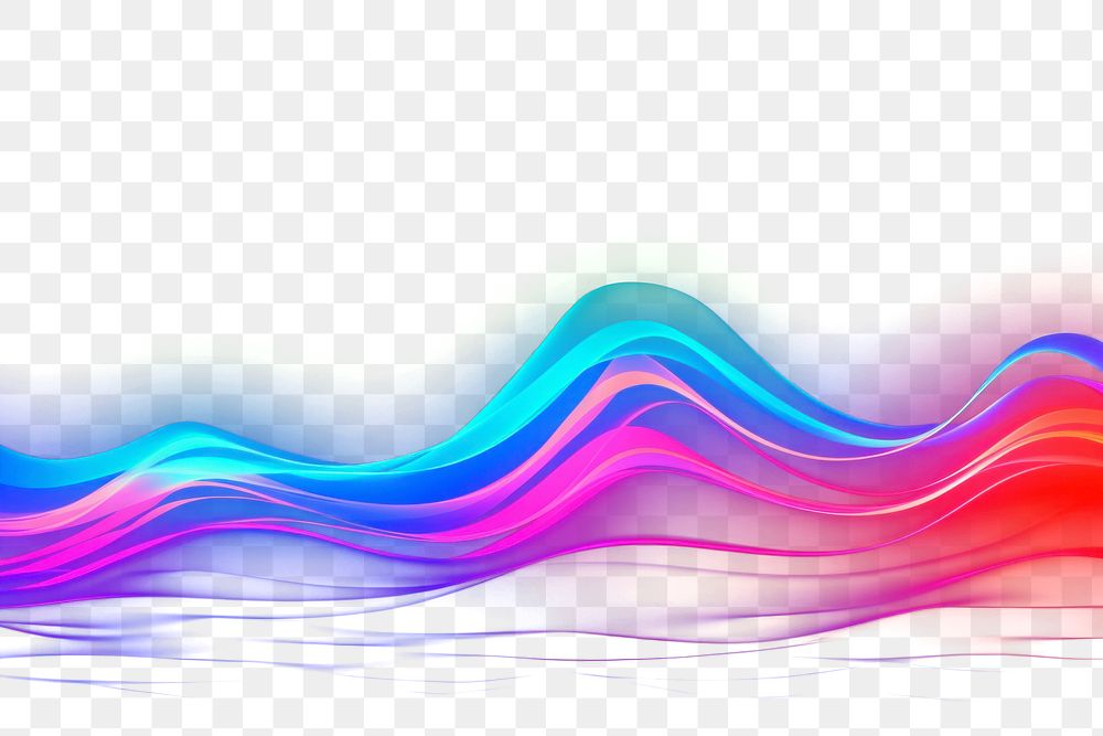 PNG Neon backgrounds light wave. AI generated Image by rawpixel.